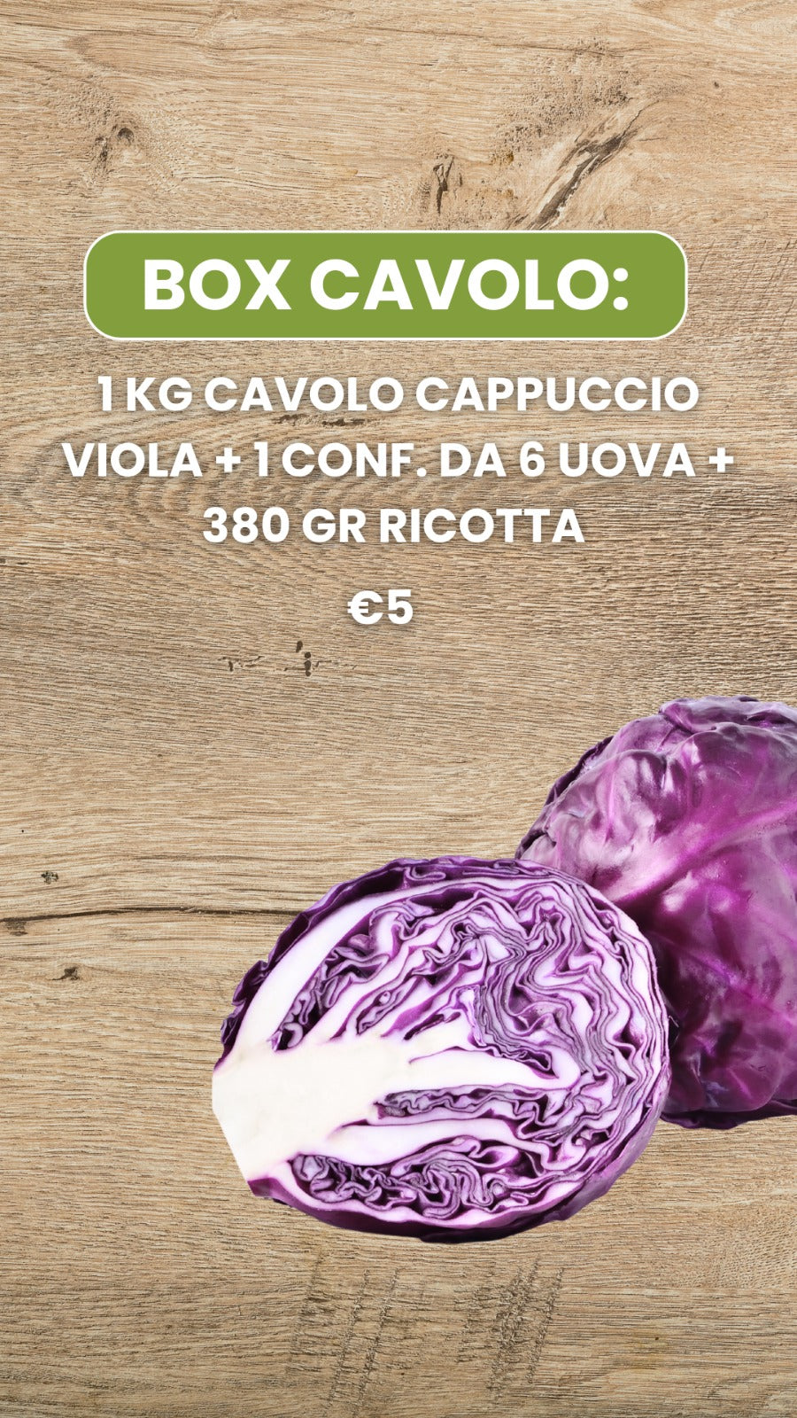 Box cavolo cappuccio viola