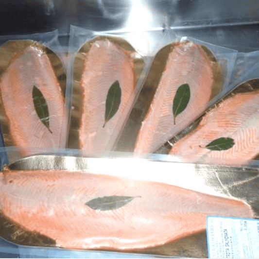 Filetto di trota irridea affumicata a caldo 34€/kg (760)